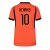 Nederland Memphis Depay #10 Hjemmedrakt VM 2026 Kortermet